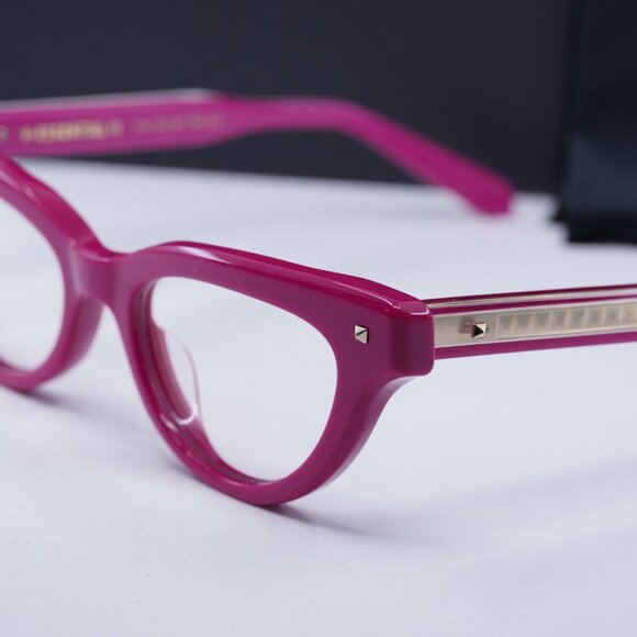 Valentino V-ESSENTIAL II VLX-124C Cat Eye Eyeglasses 50mm - Pink - Picture 2 of 10